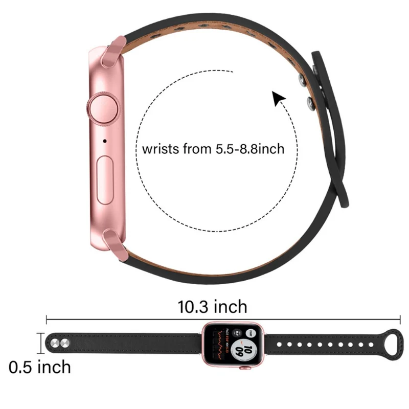 Unglaublich schön Universell Apple Echtes Leder armband