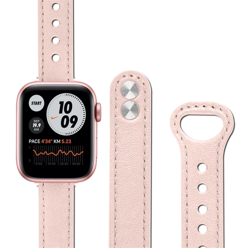 Unglaublich schön Universell Apple Echtes Leder armband