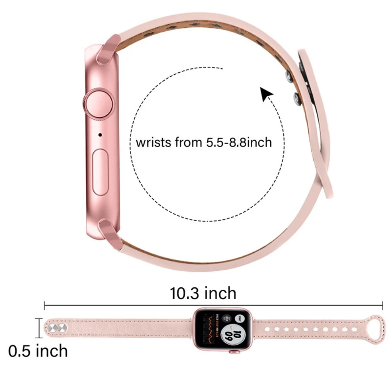 Unglaublich schön Universell Apple Echtes Leder armband