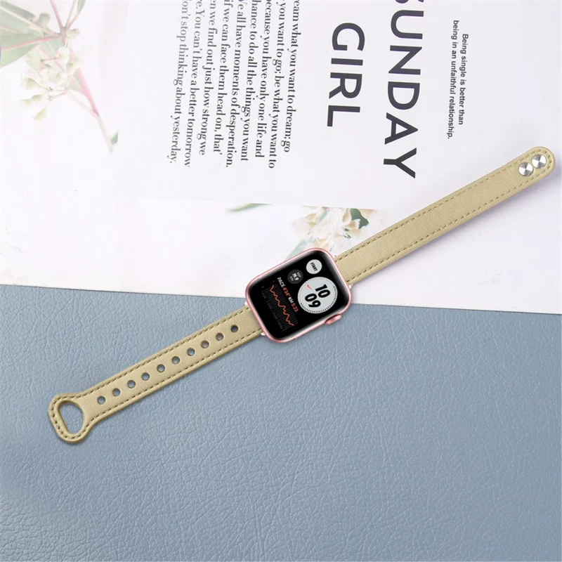 Unglaublich schön Universell Apple Echtes Leder armband
