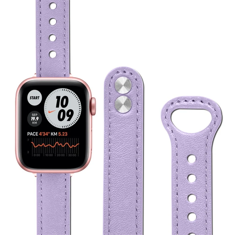 Unglaublich schön Universell Apple Echtes Leder armband