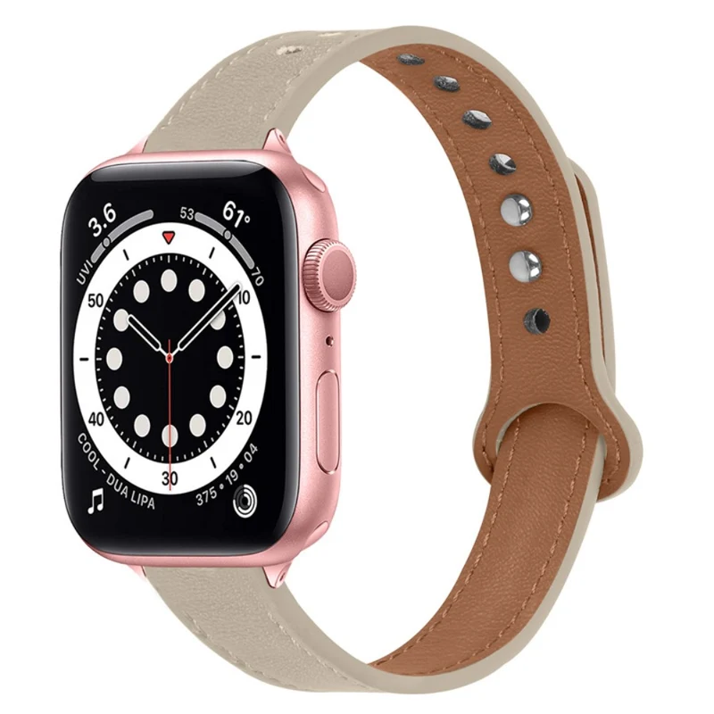Unglaublich schön Universell Apple Echtes Leder armband