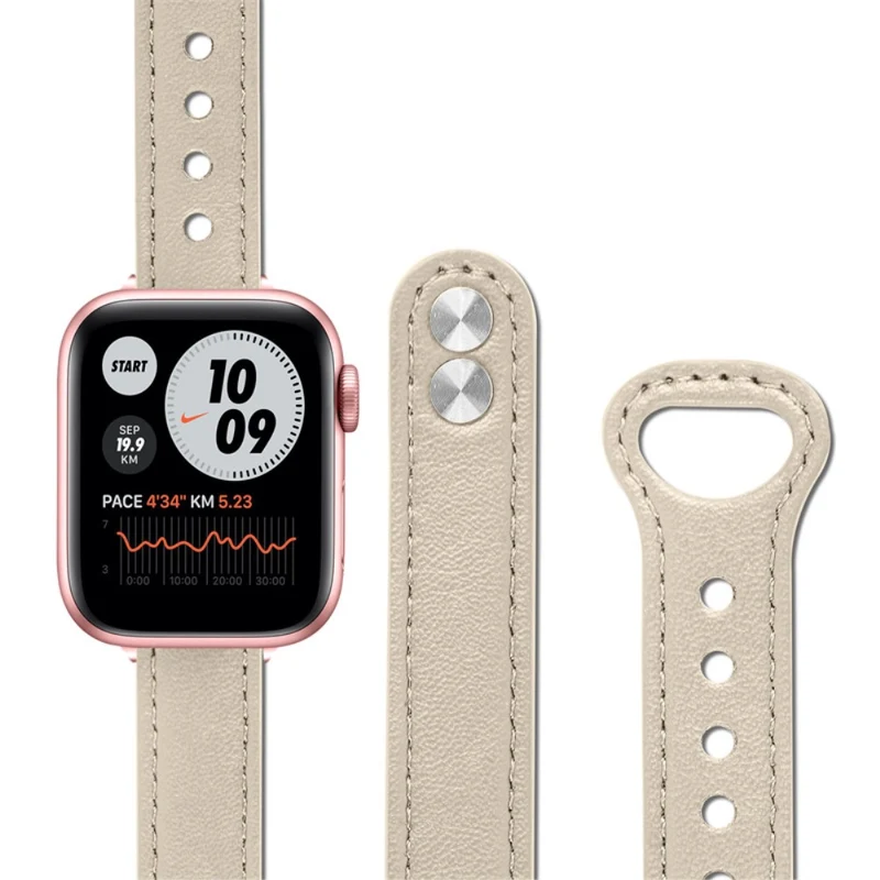 Unglaublich schön Universell Apple Echtes Leder armband