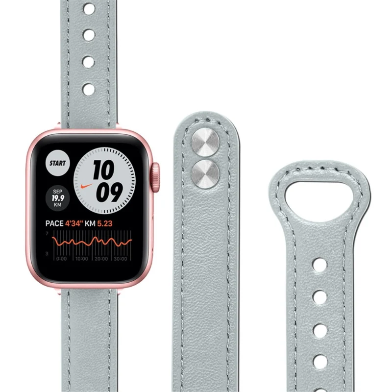 Unglaublich schön Universell Apple Echtes Leder armband