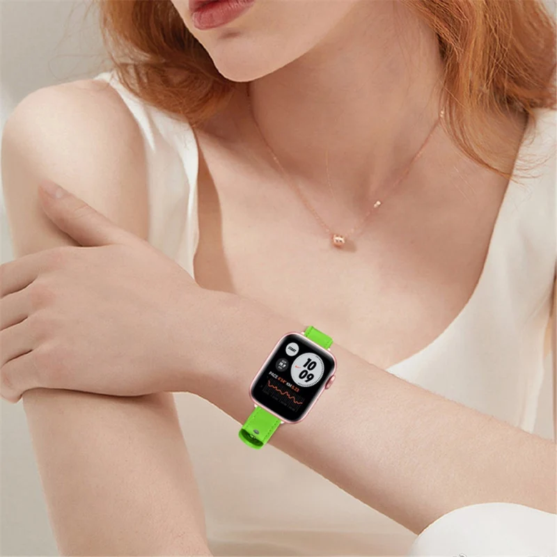 Unglaublich schön Universell Apple Echtes Leder armband