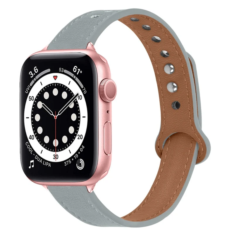 Sehr schön Universell Apple Echtes Leder armband
