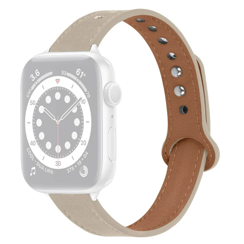 Mega zäh Universell Apple Echtes Leder armband