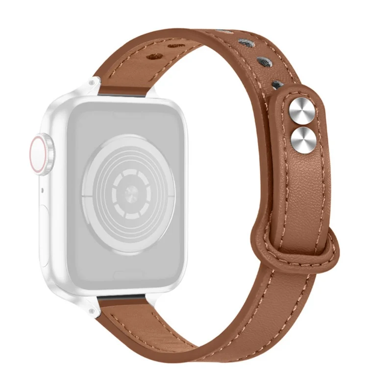 Mega zäh Universell Apple Echtes Leder armband