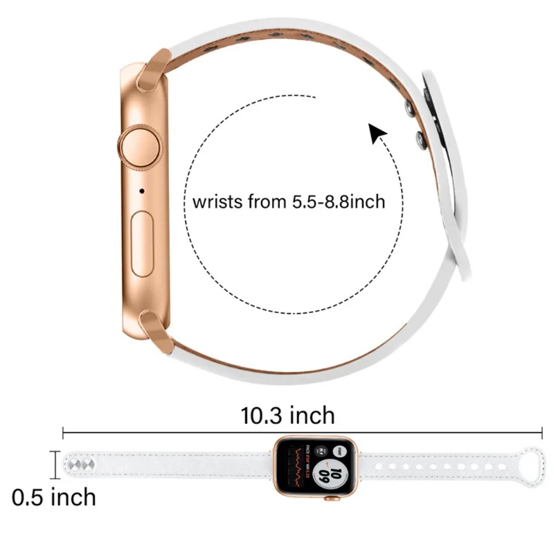 Super stylisch Universell Apple Echtes Leder armband