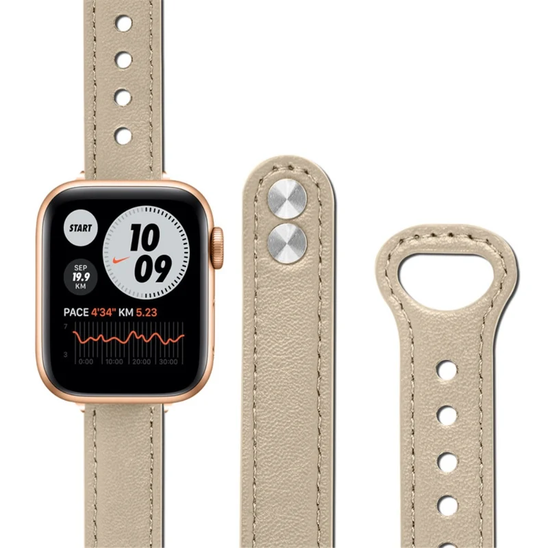 Super stylisch Universell Apple Echtes Leder armband
