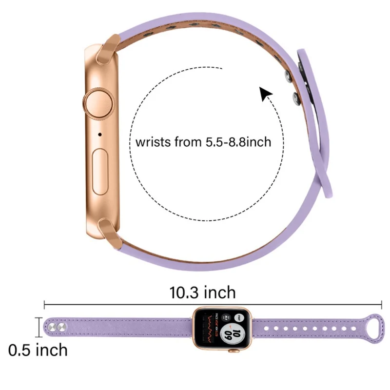 Super stylisch Universell Apple Echtes Leder armband