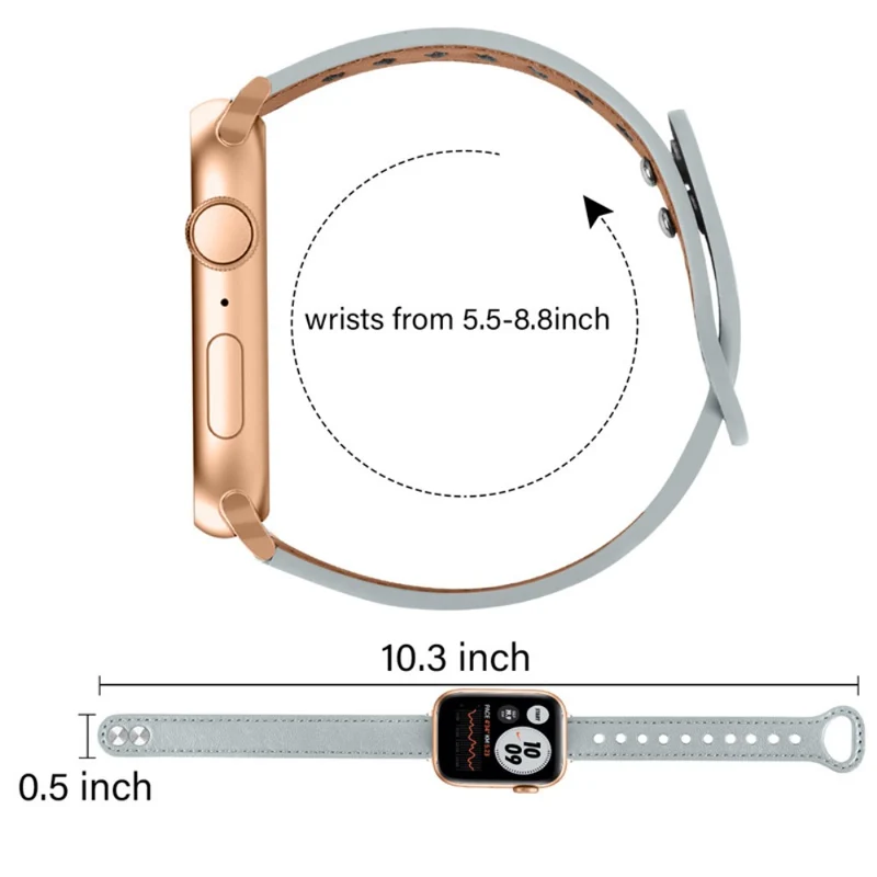 Super stylisch Universell Apple Echtes Leder armband