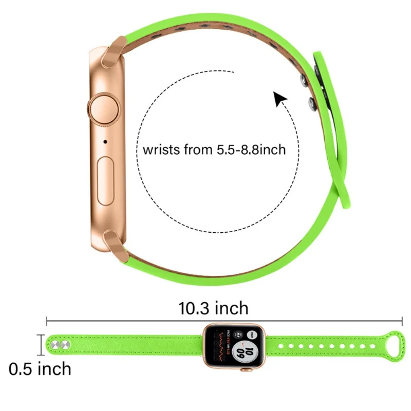 Super stylisch Universell Apple Echtes Leder armband