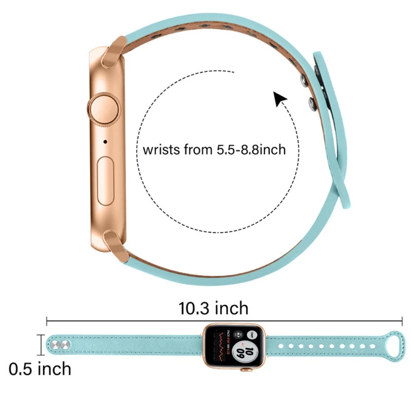 Super stylisch Universell Apple Echtes Leder armband