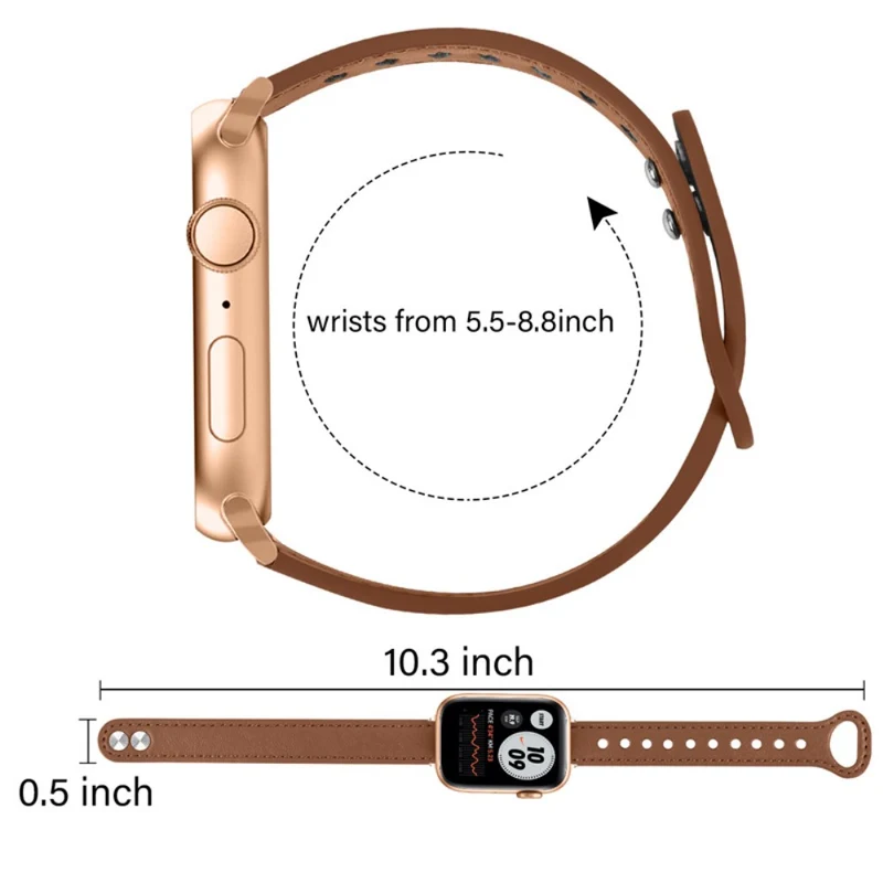 Super stylisch Universell Apple Echtes Leder armband
