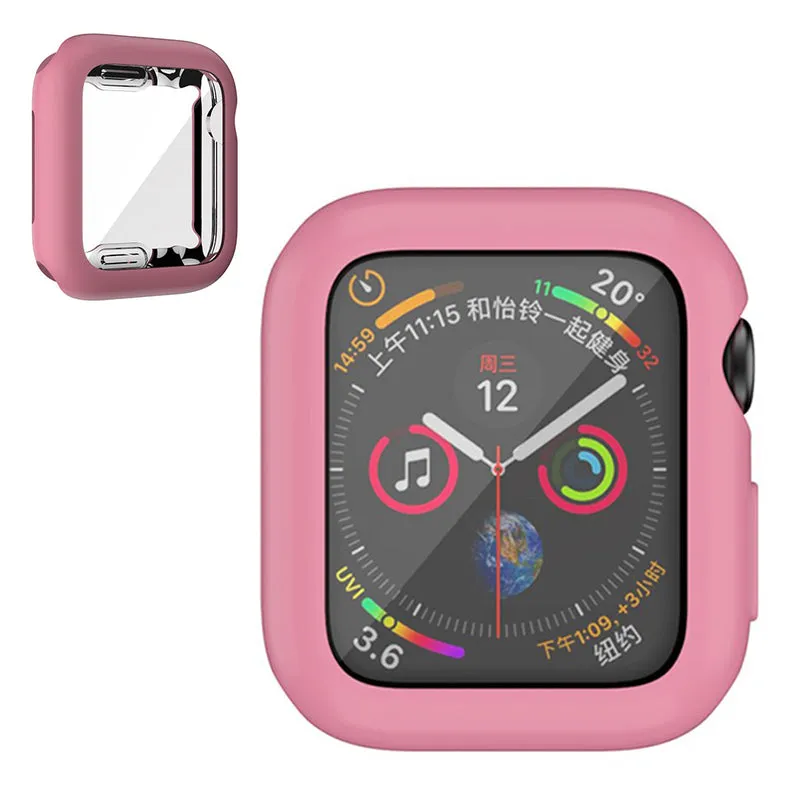 Schön Apple Watch Series 1-3 38mm Silikon / TPU Hülle
