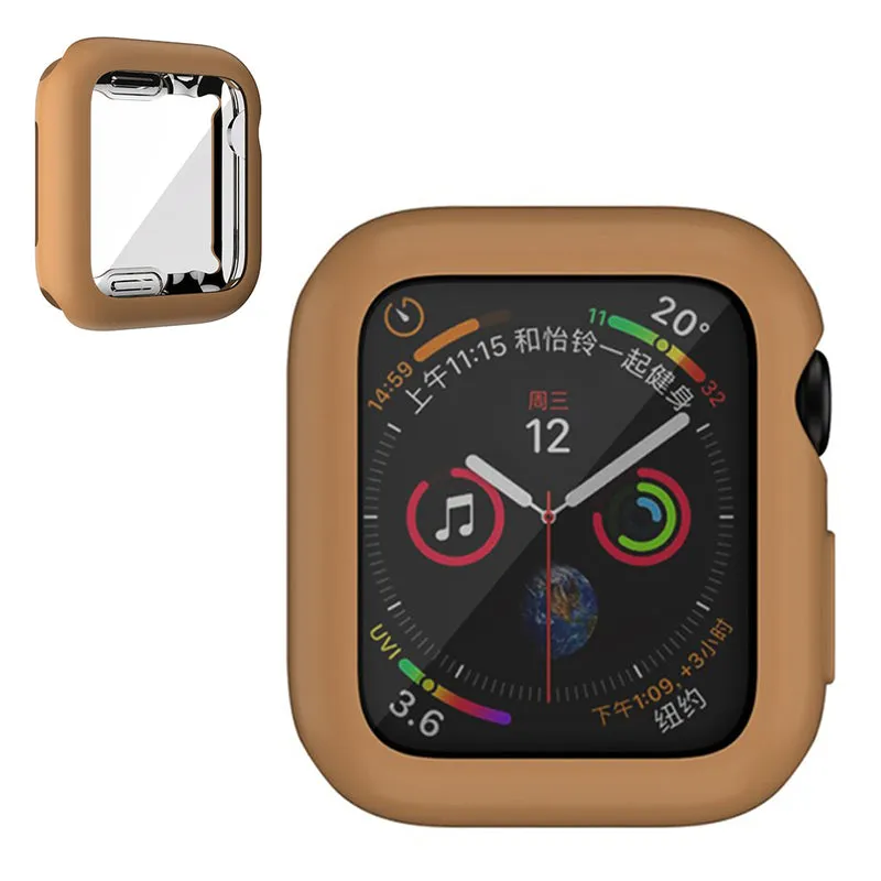 Schön Apple Watch Series 1-3 38mm Silikon / TPU Hülle