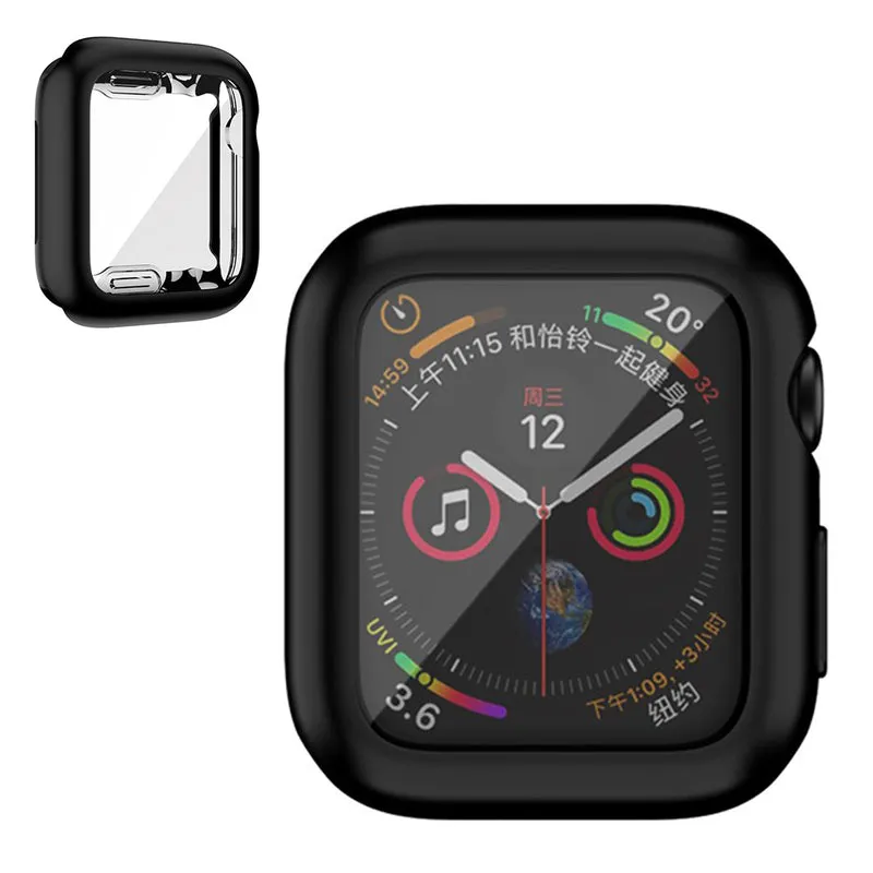 Schön Apple Watch Series 1-3 38mm Silikon / TPU Hülle