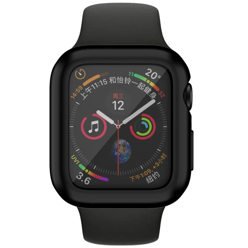 Schön Apple Watch Series 1-3 38mm Silikon / TPU Hülle