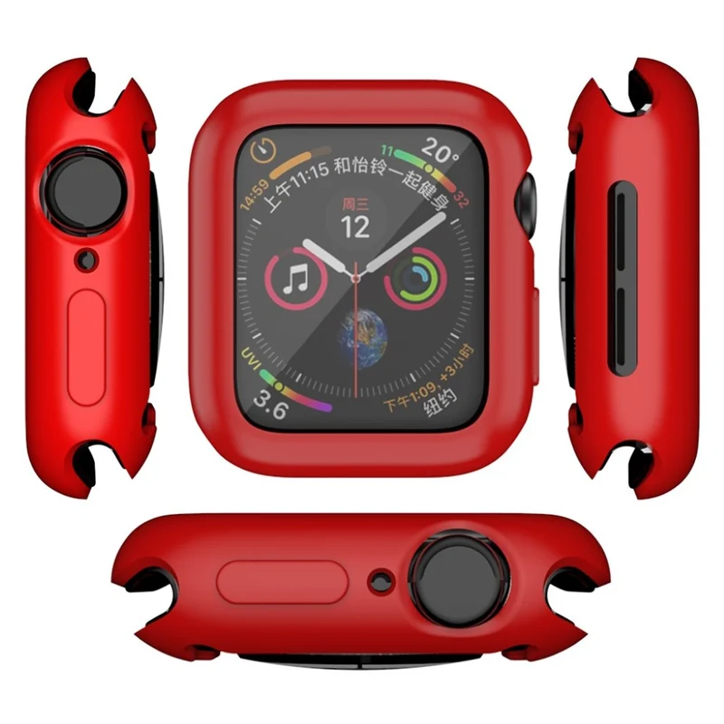 Schön Apple Watch Series 1-3 38mm Silikon / TPU Hülle