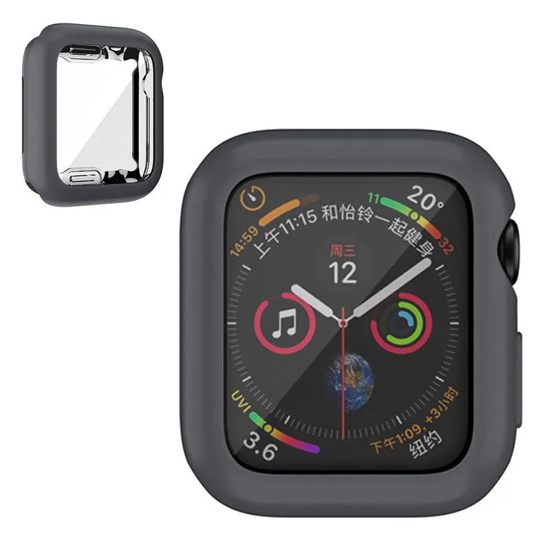 Schön Apple Watch Series 1-3 38mm Silikon / TPU Hülle