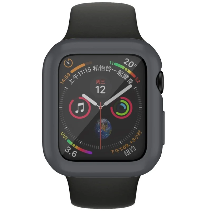 Schön Apple Watch Series 1-3 38mm Silikon / TPU Hülle