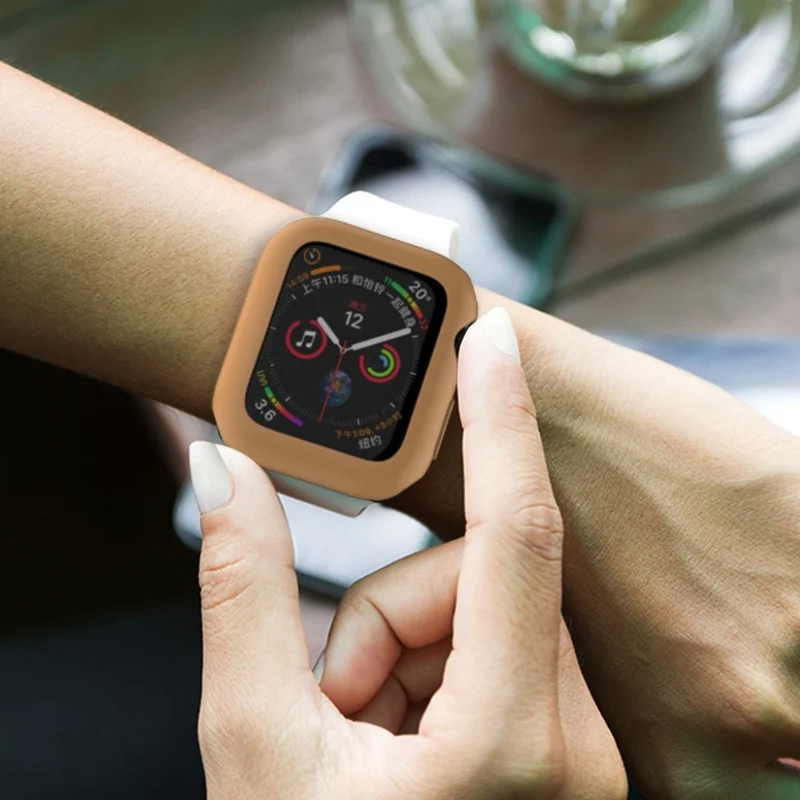 Schön Apple Watch Series 1-3 38mm Silikon / TPU Hülle