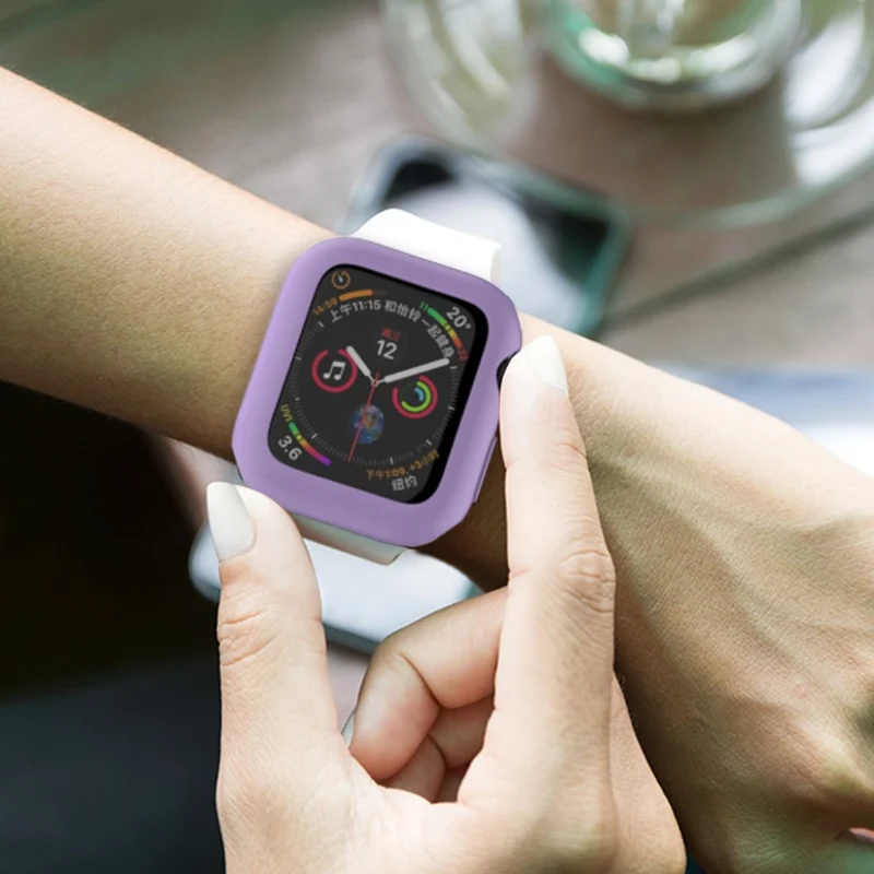 Schön Apple Watch Series 1-3 38mm Silikon / TPU Hülle