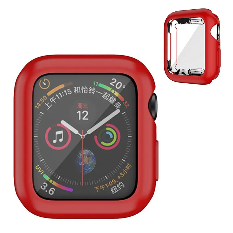 Unglaublich Schön Apple Watch Series 1-3 42mm Silikon / TPU Hülle