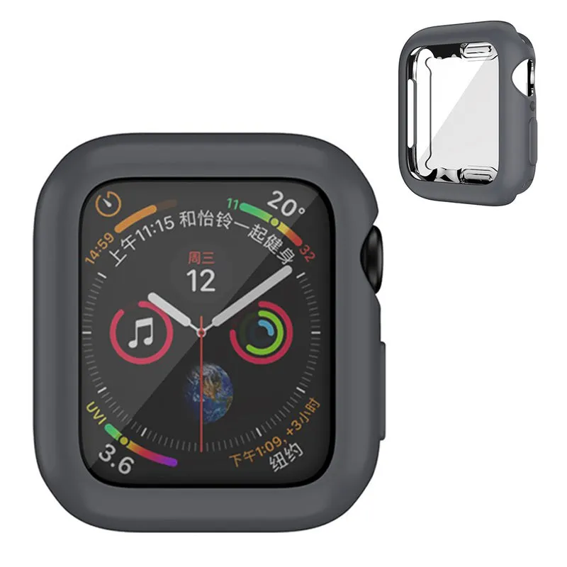 Unglaublich Schön Apple Watch Series 1-3 42mm Silikon / TPU Hülle