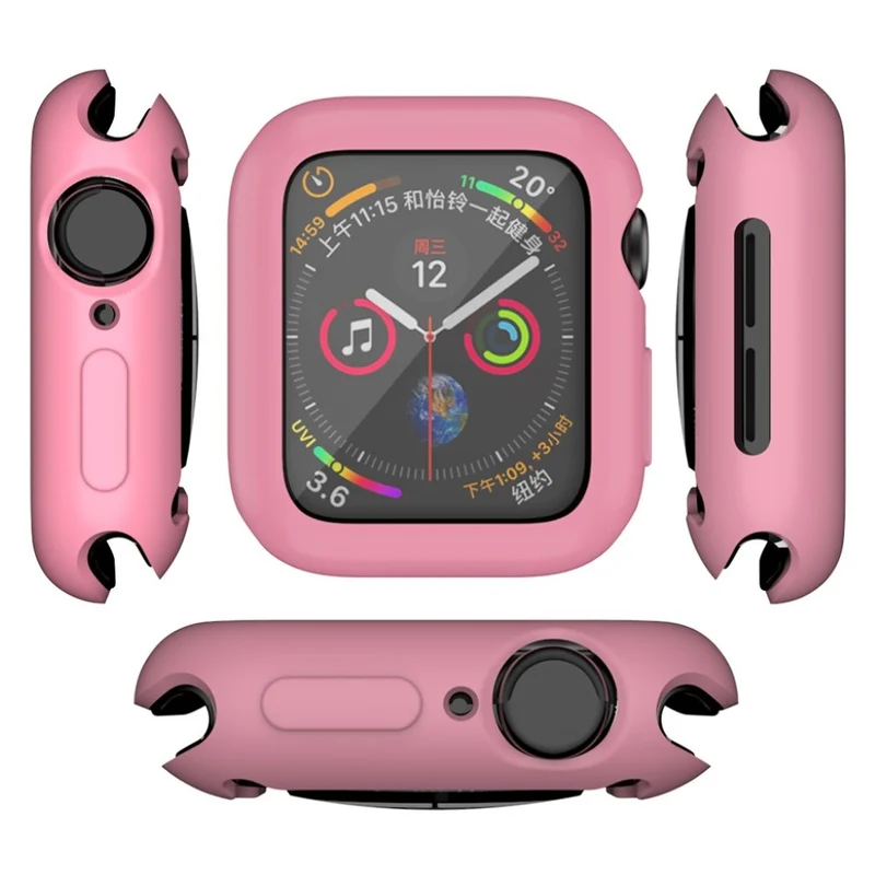 Unglaublich Schön Apple Watch Series 1-3 42mm Silikon / TPU Hülle