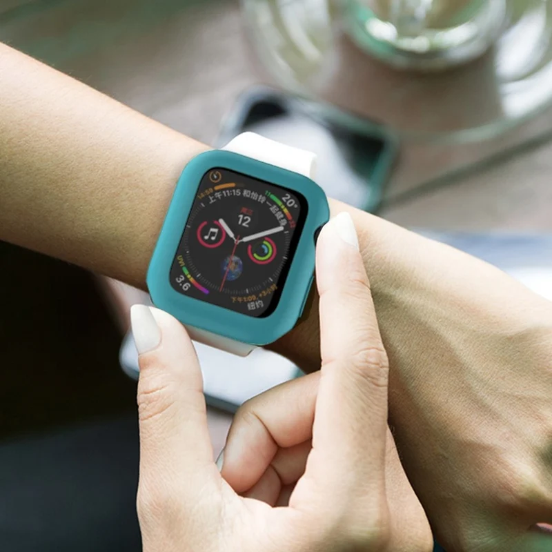 Unglaublich Schön Apple Watch Series 1-3 42mm Silikon / TPU Hülle