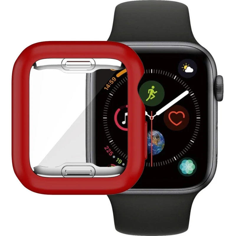 Unglaublich Schön Apple Watch Series 1-3 42mm Silikon / TPU Hülle