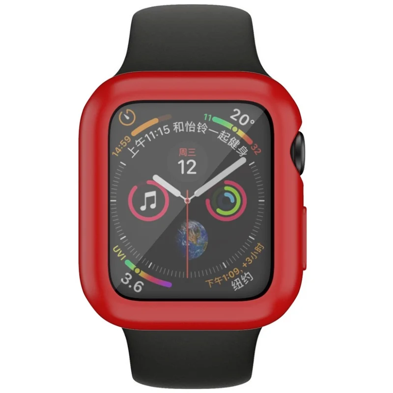 Unglaublich Schön Apple Watch Series 1-3 42mm Silikon / TPU Hülle