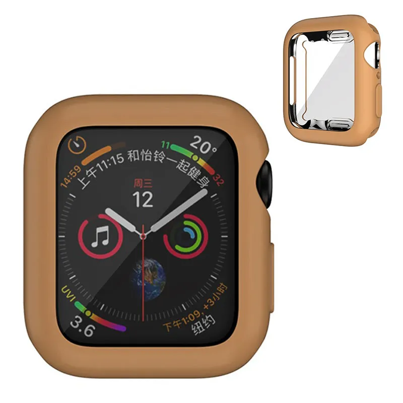 Unglaublich Schön Apple Watch Series 1-3 42mm Silikon / TPU Hülle