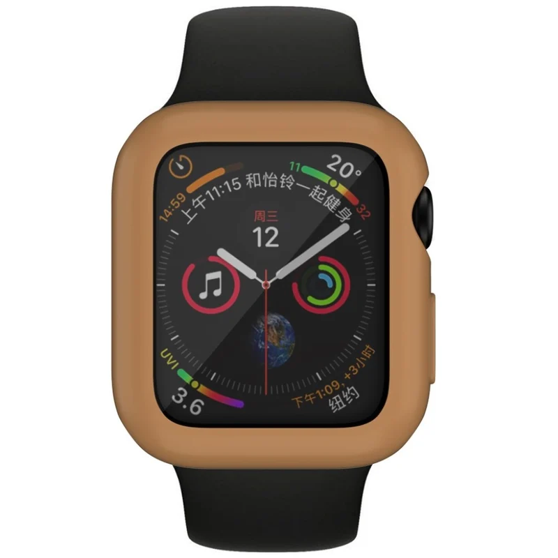 Unglaublich Schön Apple Watch Series 1-3 42mm Silikon / TPU Hülle