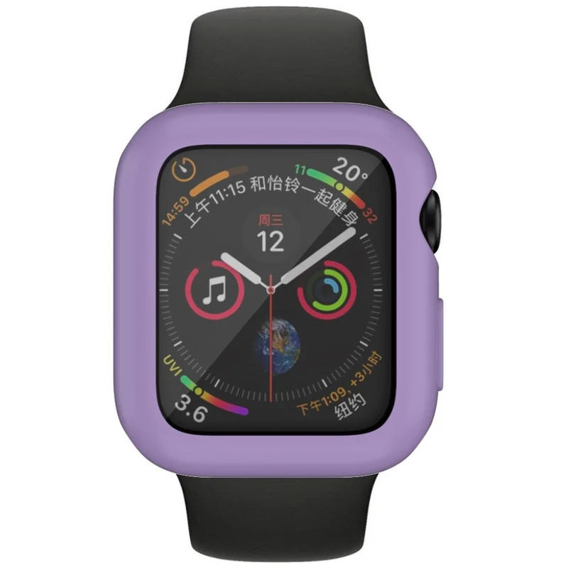 Unglaublich Schön Apple Watch Series 1-3 42mm Silikon / TPU Hülle