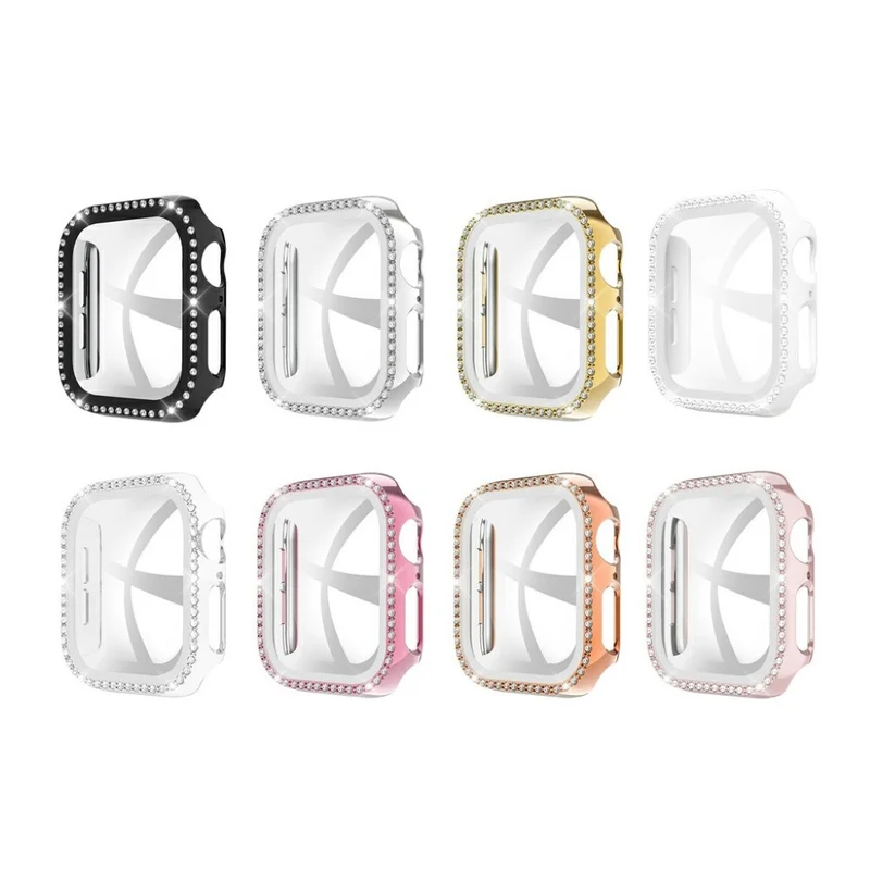 Super Gut Universell Apple Strass und Silikon / TPU Hülle