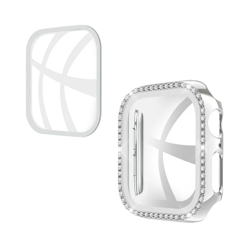 Super Gut Universell Apple Strass und Silikon / TPU Hülle