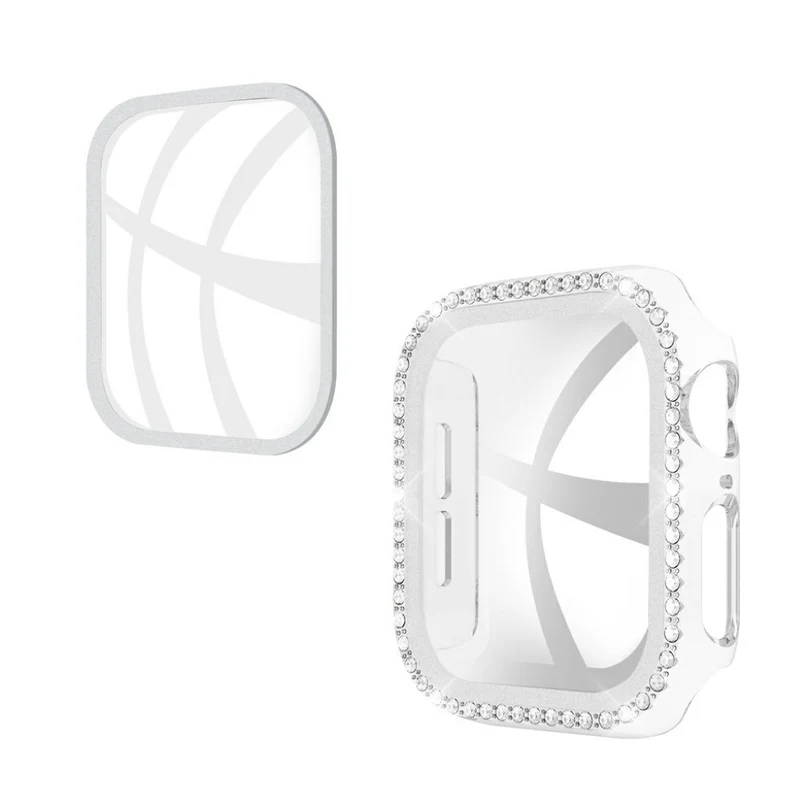 Super Gut Universell Apple Strass und Silikon / TPU Hülle