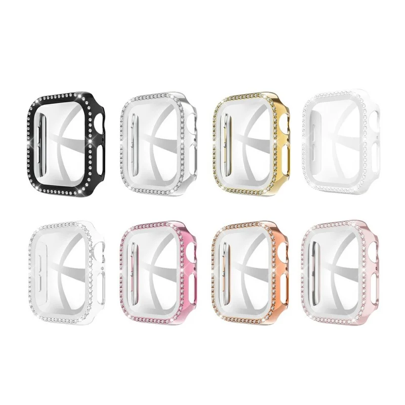 Super Gut Universell Apple Strass und Silikon / TPU Hülle