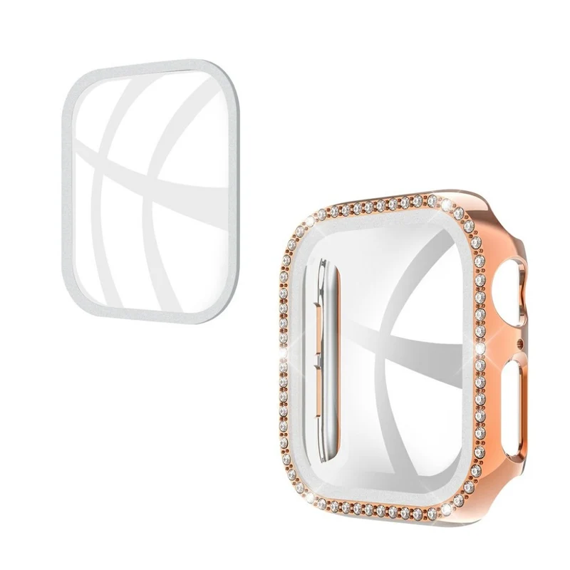 Super Gut Universell Apple Strass und Silikon / TPU Hülle