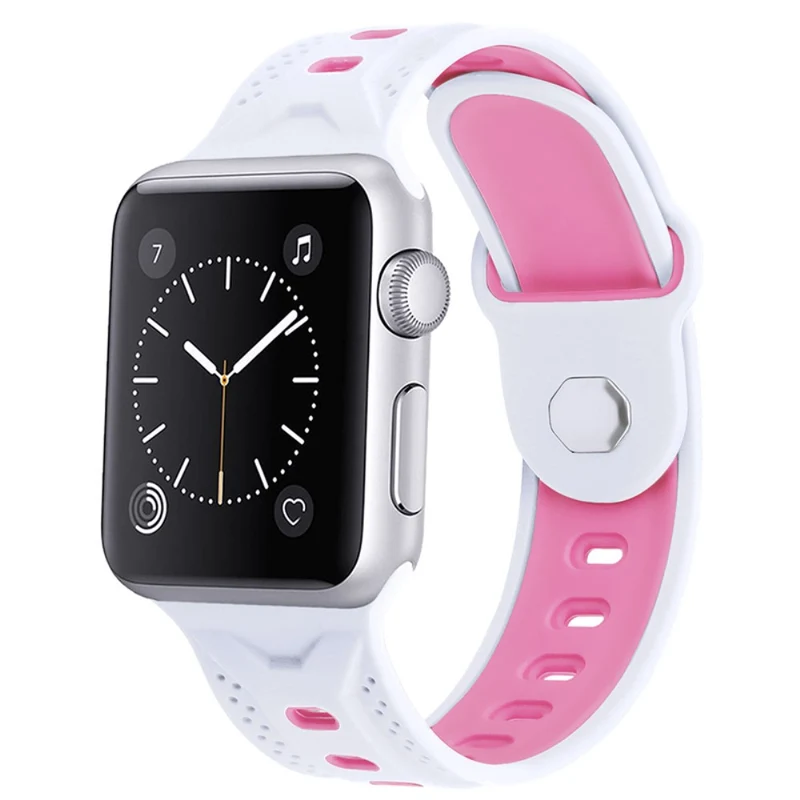 Elegant Apple Watch Series 7 41mm Silikon / TPU armband
