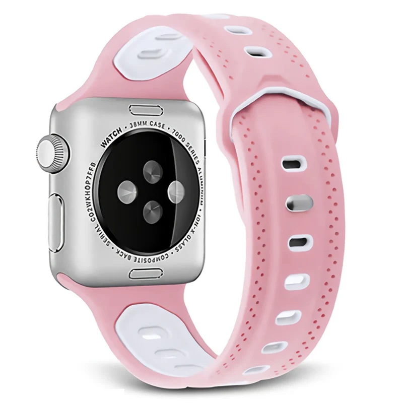 Elegant Apple Watch Series 7 41mm Silikon / TPU armband