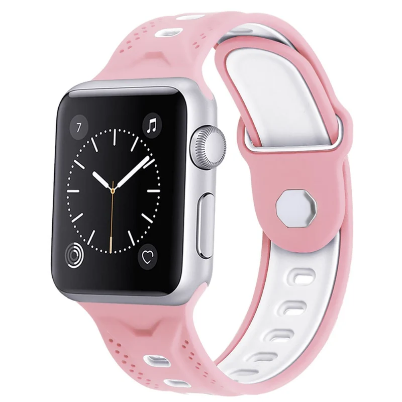 Elegant Apple Watch Series 7 41mm Silikon / TPU armband