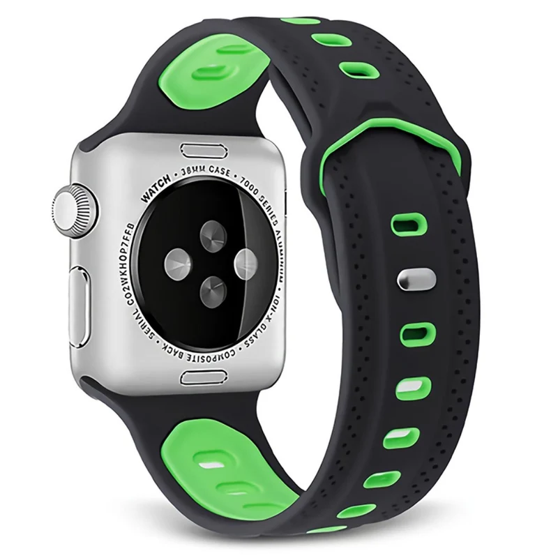Elegant Apple Watch Series 7 41mm Silikon / TPU armband