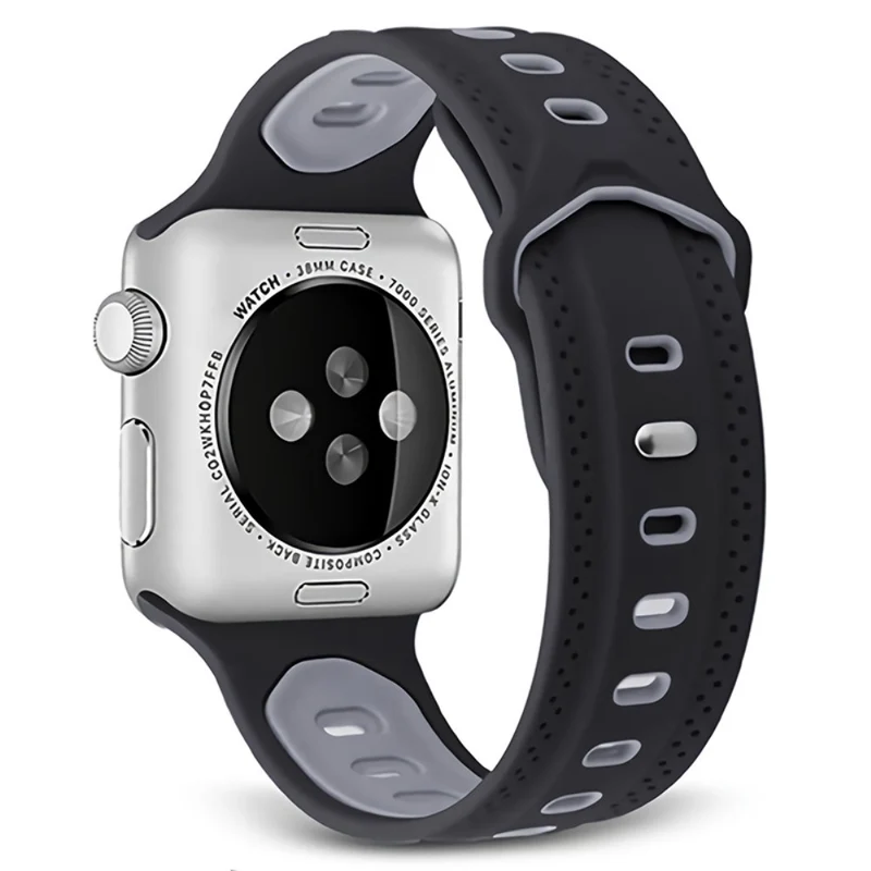 Elegant Apple Watch Series 7 41mm Silikon / TPU armband