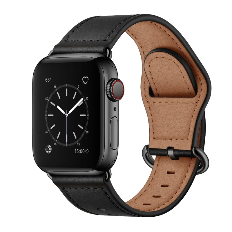 Fantastisch Apple Watch Series 7 41mm Echtes Leder armband