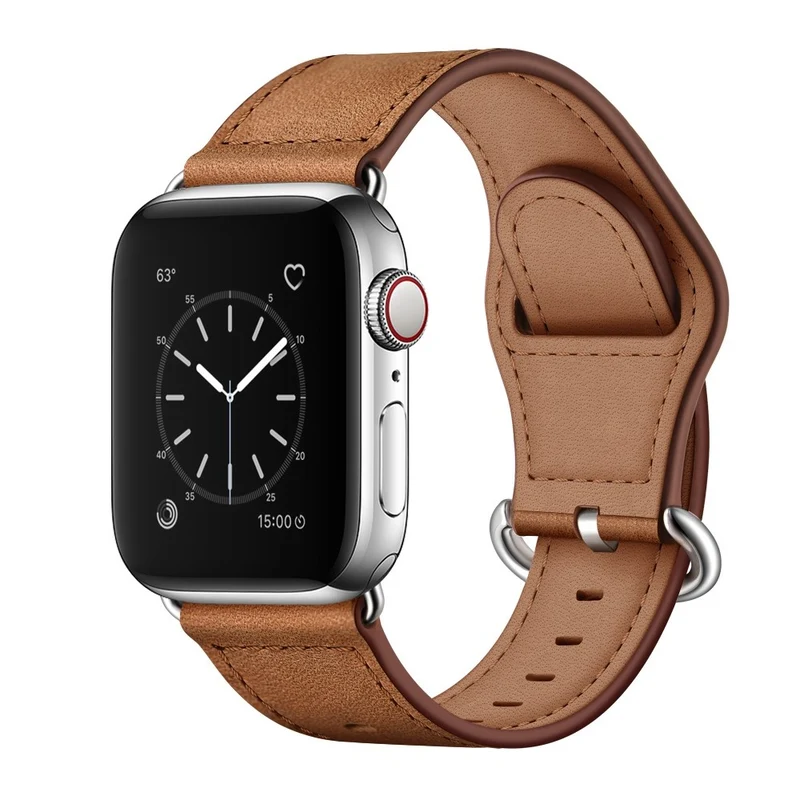 Fantastisch Apple Watch Series 7 41mm Echtes Leder armband