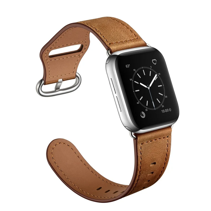Fantastisch Apple Watch Series 7 41mm Echtes Leder armband